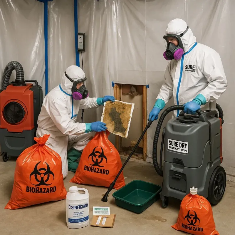 Contaminated Water Handling Protocols process in Saint James Parish, LA